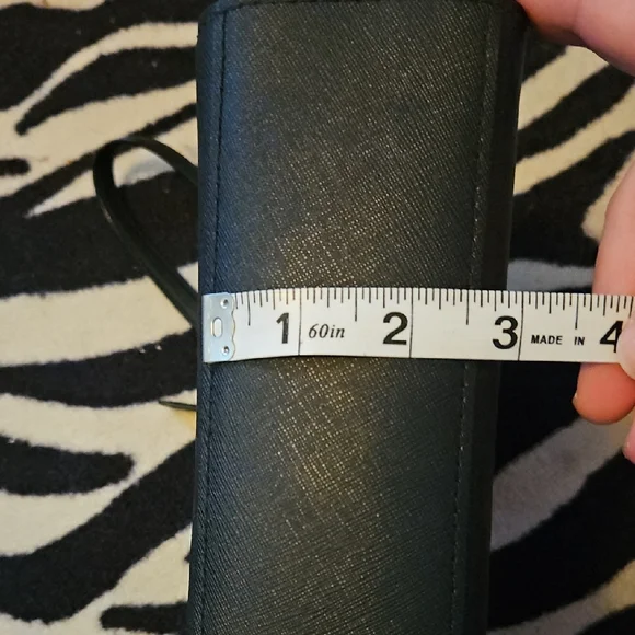 NWOT Kate Spade Leopard Cat Purse with Black and Brown - Picture 7 of 8